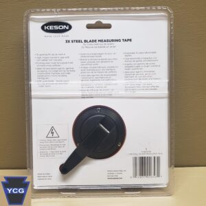 Certified 100ft Steel Tape Measure