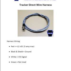 Kustom Signals Tracker Direct Wire Harness